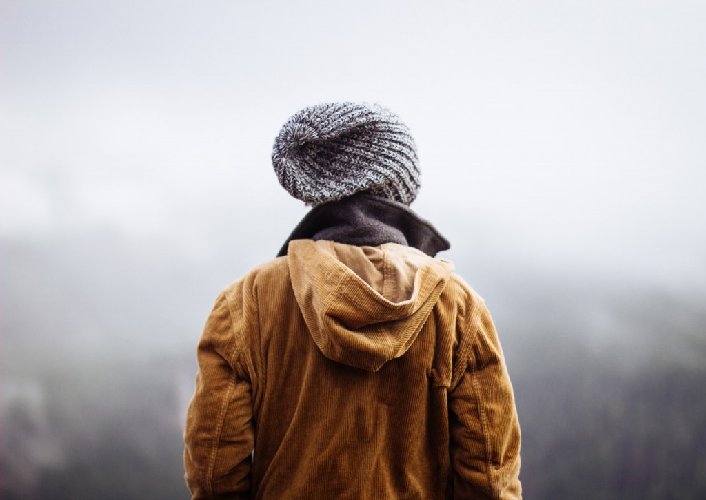 Fashion Man Person In Winter Clothing